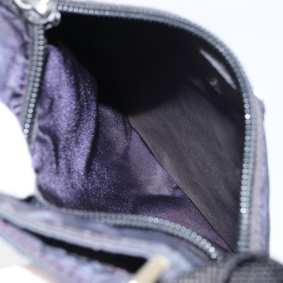 PRADA Shoulder Bag Nylon Purple Auth 159783