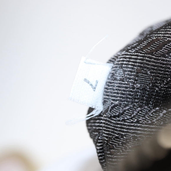 PRADA Shoulder Bag Leather Bronze Silver Auth 159784