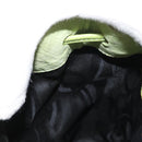 Salvatore Ferragamo Backpack Suede Gold Light green Auth 159800-22