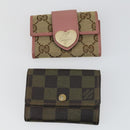 CARTIER Bottega Veneta Gucci Louis Vuitton GG Bag Leather 9 Set Auth 159810-5