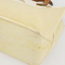 LOUIS VUITTON Monogram Vernis Reade PM Hand Bag Perle M91336 LV Auth 159820-9