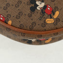 GUCCI Micro GG Supreme Disney Backpack PVC Beige Gold 603730 Auth 159823M-15