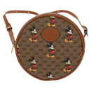 GUCCI Micro GG Supreme Disney Backpack PVC Beige Gold 603730 Auth 159823M-13