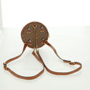 GUCCI Micro GG Supreme Disney Backpack PVC Beige Gold 603730 Auth 159823M-7