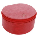 LOUIS VUITTON Epi Ecrin Bijoux 12 Jewelry Box Red M48207 LV Auth 159825V-1