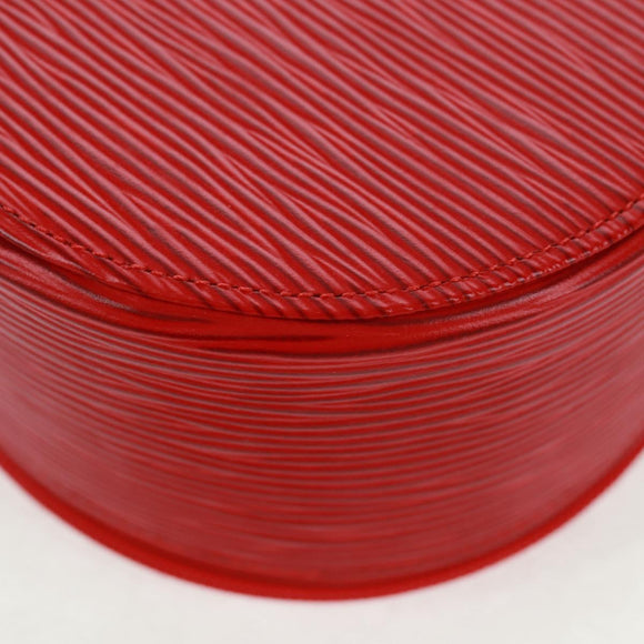 LOUIS VUITTON Epi Ecrin Bijoux 12 Jewelry Box Red M48207 LV Auth 159825V