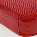 LOUIS VUITTON Epi Ecrin Bijoux 12 Jewelry Box Red M48207 LV Auth 159825V-17