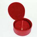 LOUIS VUITTON Epi Ecrin Bijoux 12 Jewelry Box Red M48207 LV Auth 159825V-19