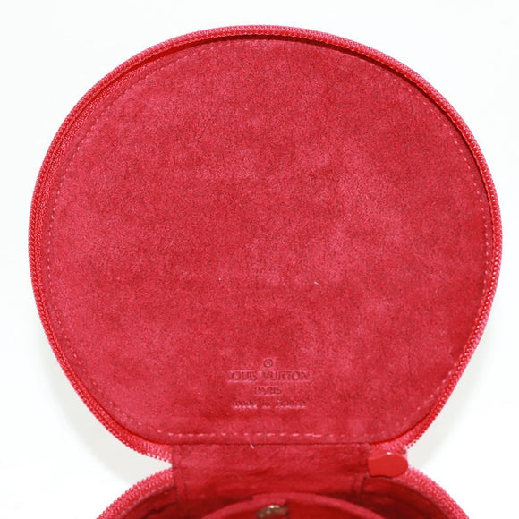 LOUIS VUITTON Epi Ecrin Bijoux 12 Jewelry Box Red M48207 LV Auth 159825V