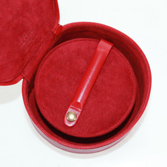LOUIS VUITTON Epi Ecrin Bijoux 12 Jewelry Box Red M48207 LV Auth 159825V