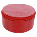 LOUIS VUITTON Epi Ecrin Bijoux 12 Jewelry Box Red M48207 LV Auth 159825V-13