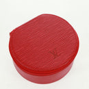LOUIS VUITTON Epi Ecrin Bijoux 12 Jewelry Box Red M48207 LV Auth 159825V-5