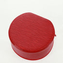 LOUIS VUITTON Epi Ecrin Bijoux 12 Jewelry Box Red M48207 LV Auth 159825V-7