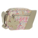 CHANEL Shoulder Bag Canvas Multicolor Silver CC Auth 159826V-1