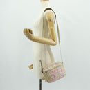CHANEL Shoulder Bag Canvas Multicolor Silver CC Auth 159826V-25