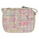 CHANEL Shoulder Bag Canvas Multicolor Silver CC Auth 159826V-2