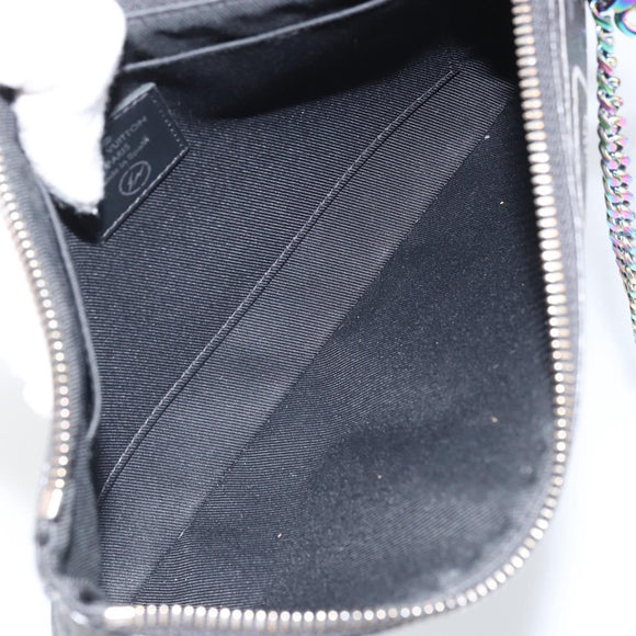 LOUIS VUITTON Monogram Eclipse Fragment iPhone Case M64449 LV Auth 159835