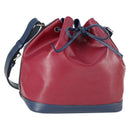 LOUIS VUITTON Epi Petit Noe Shoulder Bag Wine Red Grenard LV Auth 159837V-1