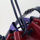 LOUIS VUITTON Epi Petit Noe Shoulder Bag Wine Red Grenard LV Auth 159837V-19