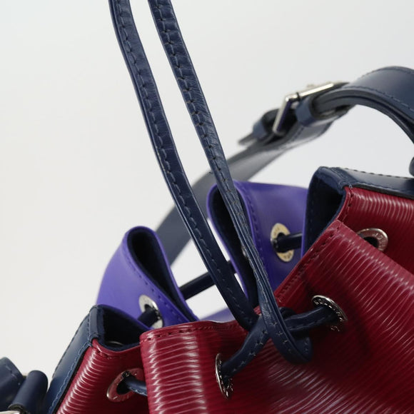LOUIS VUITTON Epi Petit Noe Shoulder Bag Wine Red Grenard LV Auth 159837V