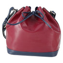 LOUIS VUITTON Epi Petit Noe Shoulder Bag Wine Red Grenard LV Auth 159837V-13