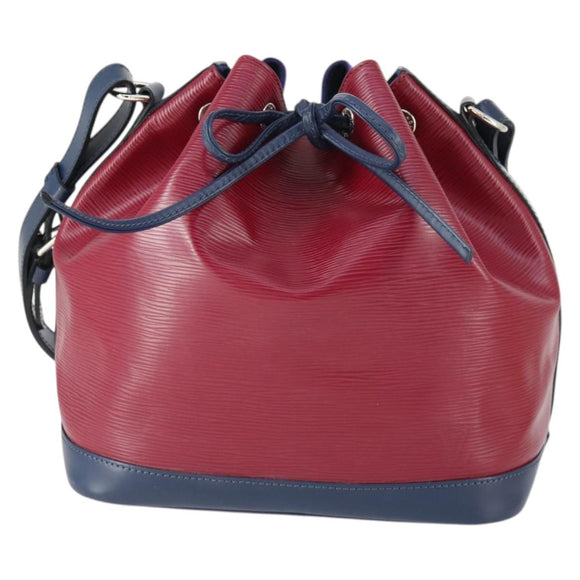 LOUIS VUITTON Epi Petit Noe Shoulder Bag Wine Red Grenard LV Auth 159837V