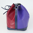 LOUIS VUITTON Epi Petit Noe Shoulder Bag Wine Red Grenard LV Auth 159837V-3