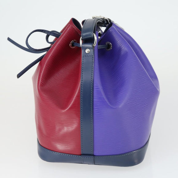 LOUIS VUITTON Epi Petit Noe Shoulder Bag Wine Red Grenard LV Auth 159837V