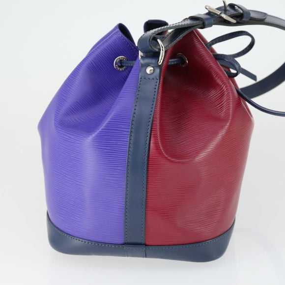 LOUIS VUITTON Epi Petit Noe Shoulder Bag Wine Red Grenard LV Auth 159837V