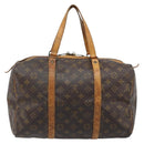 LOUIS VUITTON Monogram Sac Souple 45 Boston Bag M41624 LV Auth 159840-2