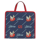 GUCCI Tote Bag PVC Navy Silver 605614 Auth 159842M-3