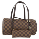 LOUIS VUITTON Damier Ebene Papillon 30 Hand Bag N51303 LV Auth 159846V-1