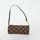 LOUIS VUITTON Damier Ebene Papillon 30 Hand Bag N51303 LV Auth 159846V-20