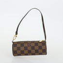 LOUIS VUITTON Damier Ebene Papillon 30 Hand Bag N51303 LV Auth 159846V-21