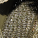 LOEWE Ora Medium Chain Shoulder Bag Raffia 2way Khaki Gold Auth 159851SAV-10