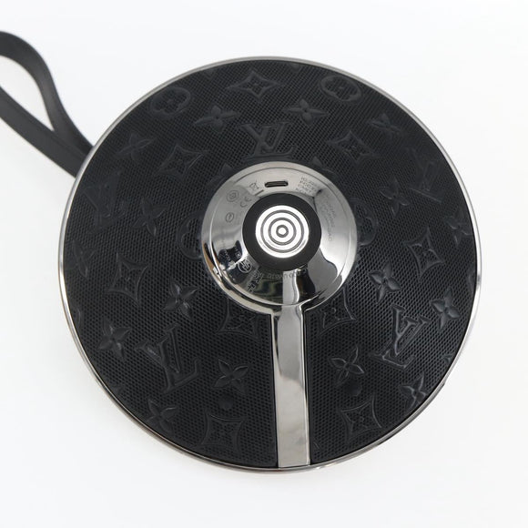 LOUIS VUITTON Monogram Horizon Light Up Speaker Black QAC000 LV Auth 159853SAM