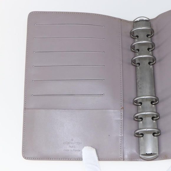 LOUIS VUITTON Epi Agenda MM Day Planner Cover Lilac R2004B LV Auth 159856
