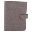 LOUIS VUITTON Epi Agenda MM Day Planner Cover Lilac R2004B LV Auth 159856-13