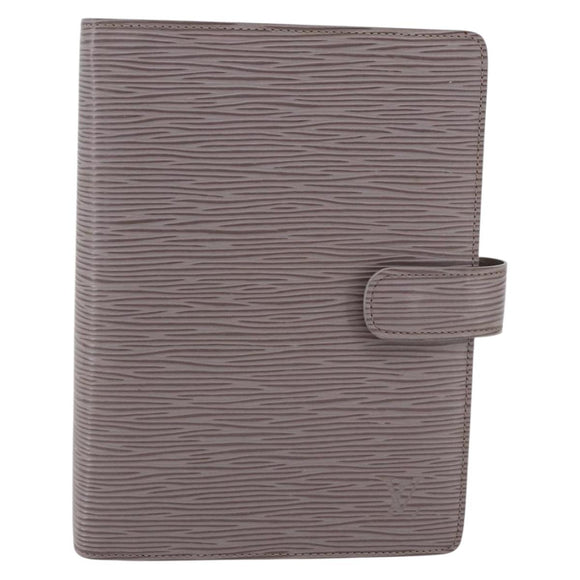 LOUIS VUITTON Epi Agenda MM Day Planner Cover Lilac R2004B LV Auth 159856