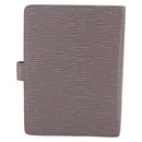 LOUIS VUITTON Epi Agenda MM Day Planner Cover Lilac R2004B LV Auth 159856-2