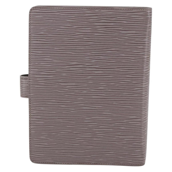 LOUIS VUITTON Epi Agenda MM Day Planner Cover Lilac R2004B LV Auth 159856
