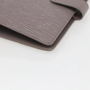 LOUIS VUITTON Epi Agenda MM Day Planner Cover Lilac R2004B LV Auth 159856-14