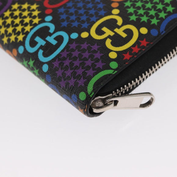 GUCCI GG Psychedelic Long Wallet Multicolor 601079 Auth 159857M