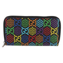 GUCCI GG Psychedelic Long Wallet Multicolor 601079 Auth 159857M-13