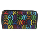 GUCCI GG Psychedelic Long Wallet Multicolor 601079 Auth 159857M-2