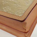 LOUIS VUITTON Monogram Laminated Jacquard Daufine MINI Gold M22826 Auth159872SAM-18