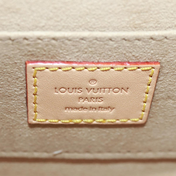 LOUIS VUITTON Monogram Laminated Jacquard Daufine MINI Gold M22826 Auth159872SAM