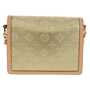 LOUIS VUITTON Monogram Laminated Jacquard Daufine MINI Gold M22826 Auth159872SAM-2