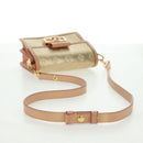 LOUIS VUITTON Monogram Laminated Jacquard Daufine MINI Gold M22826 Auth159872SAM-7
