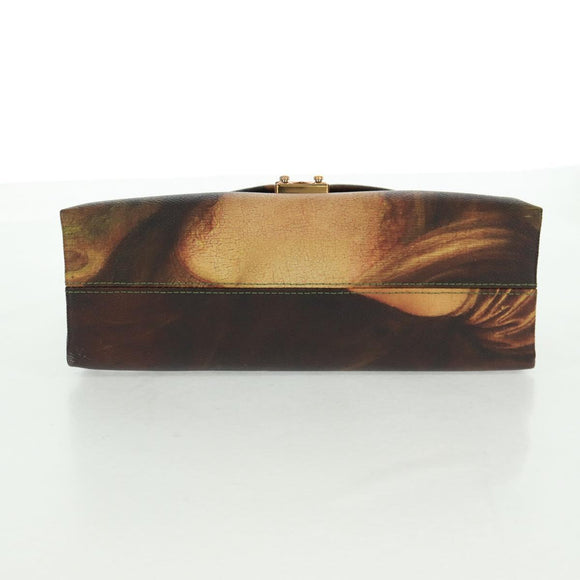 LOUIS VUITTON Masters Collection Mona Lisa Pochette Chain Bag Roze Auth159873SAM